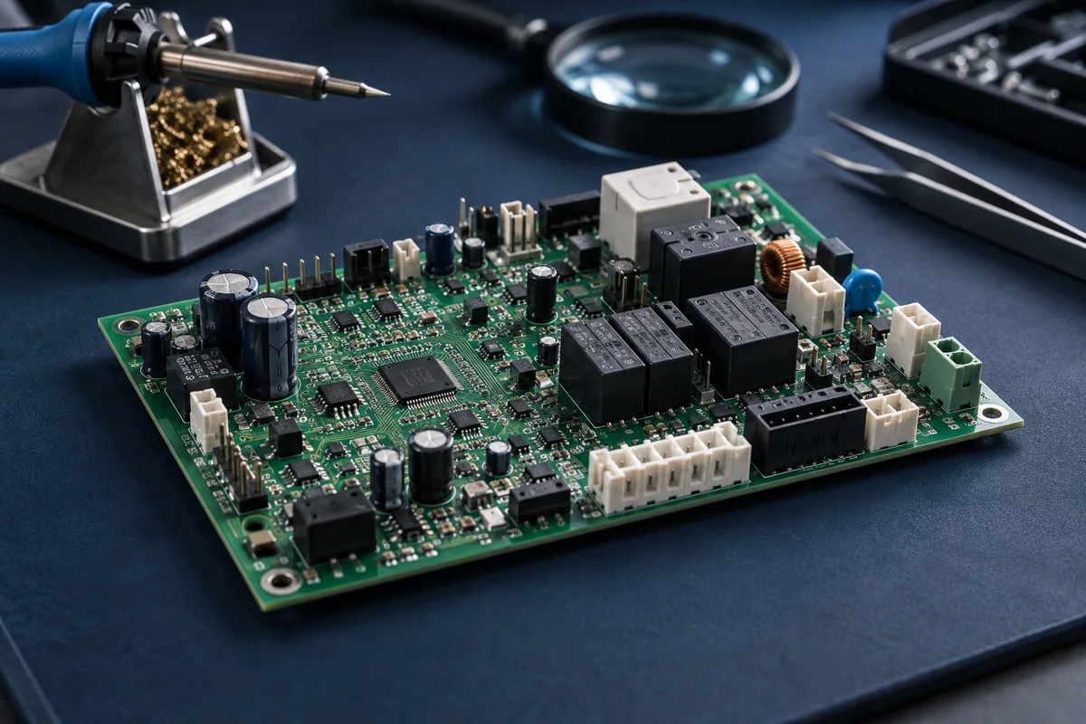 Elektronik kombi kartı ve hassas onarım ekipmanları